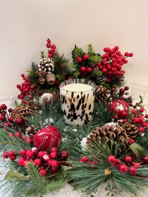 Χριστουγεννιάτικο ποτήρι with a twist (μεγάλο)